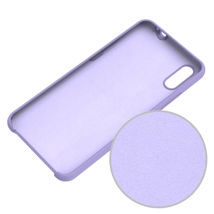 Solid Color Liquid Silicone Dropproof Protective Case for VIVO X23