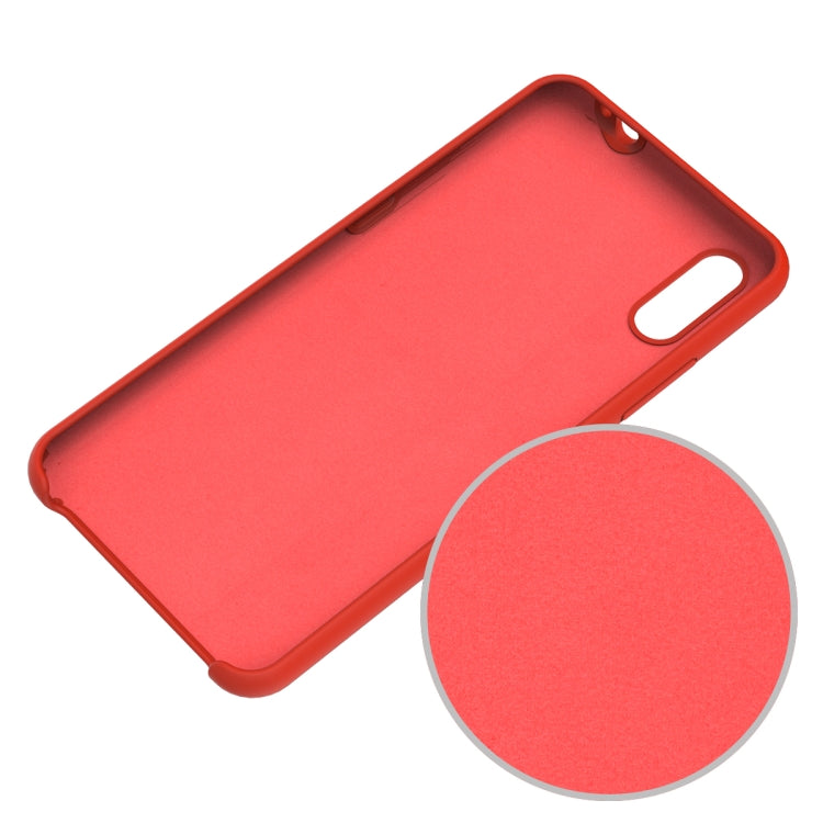 Solid Color Liquid Silicone Dropproof Protective Case for VIVO X23
