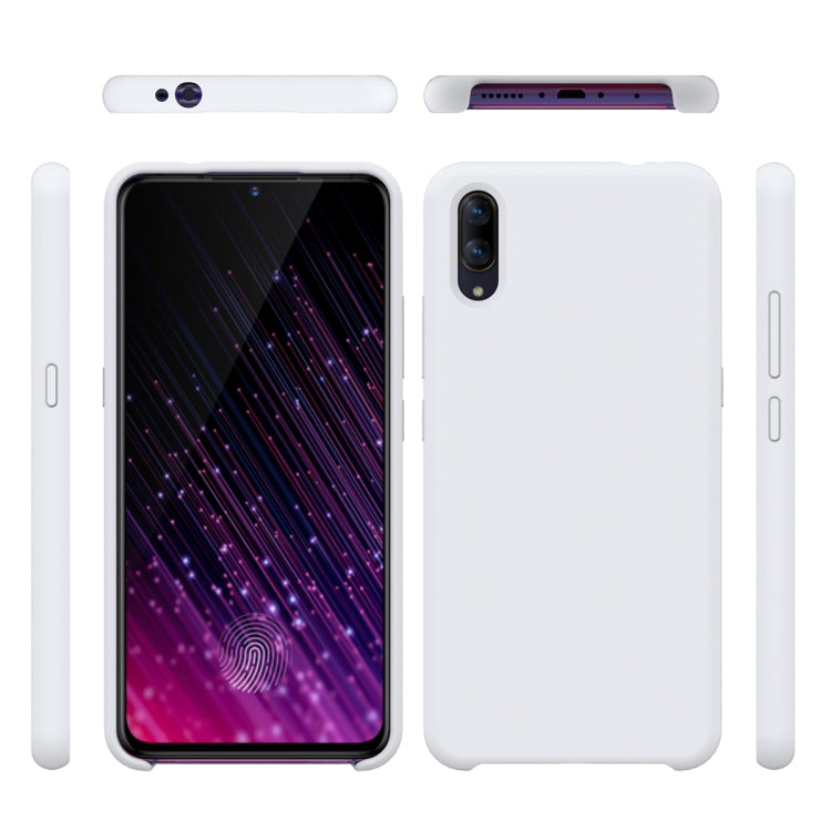 Solid Color Liquid Silicone Dropproof Protective Case for VIVO X23