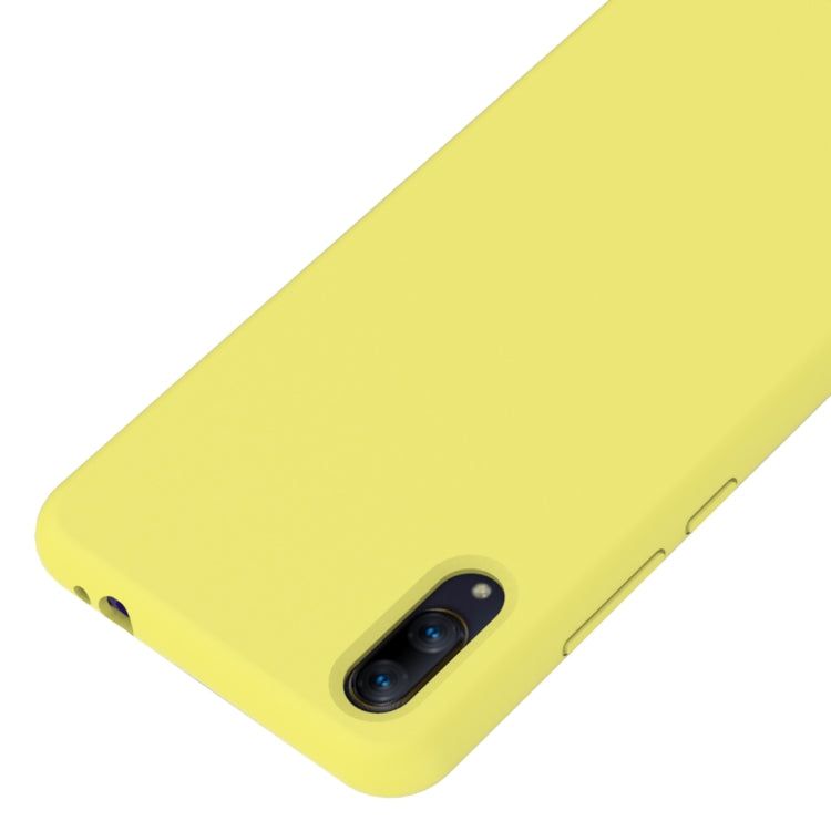 Solid Color Liquid Silicone Dropproof Protective Case for VIVO X23