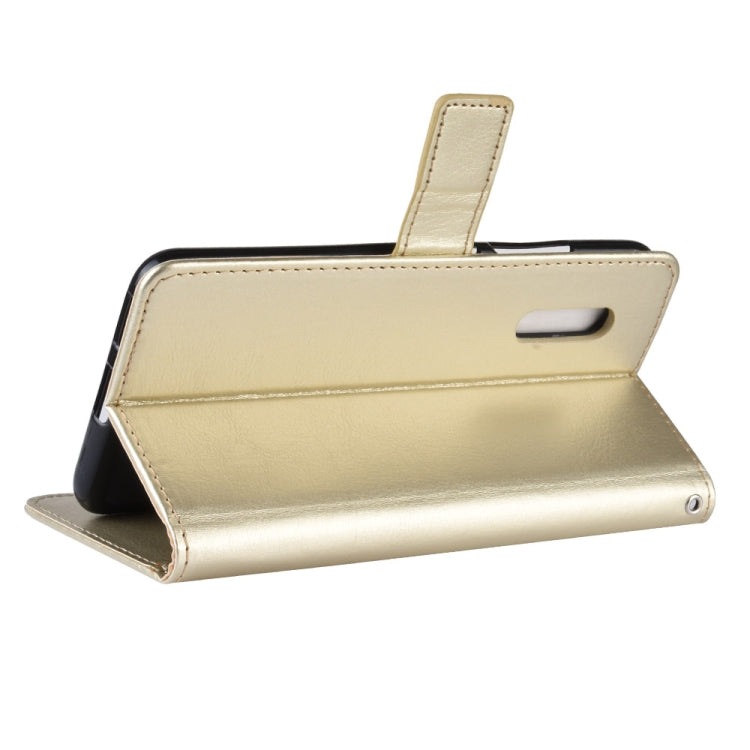 Retro Crazy Horse Texture Horizontal Flip Leather Case for VIVO V15 Pro, with Holder & Card Slots & Photo Frame