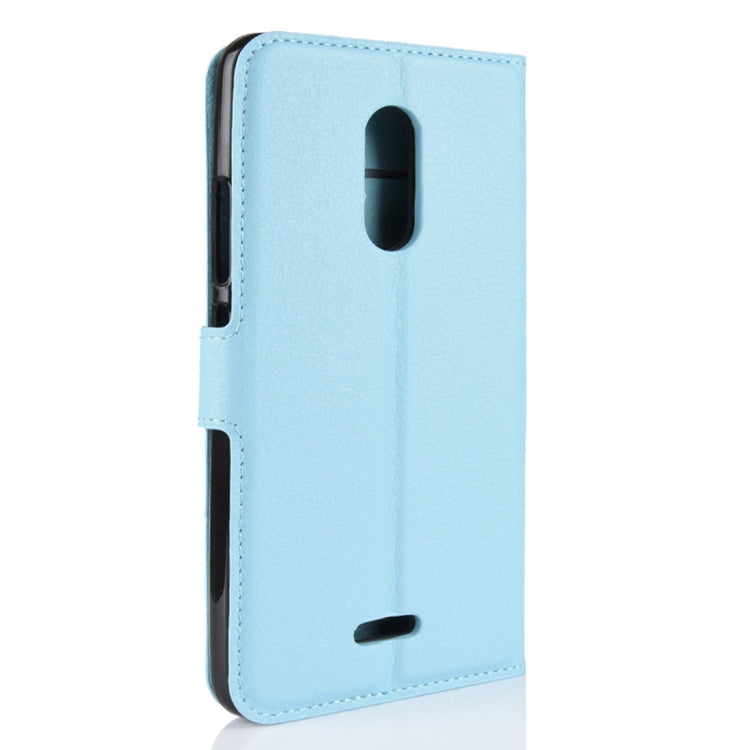 For Alcatel 3C Litchi Texture Horizontal Flip Leather Case with Wallet & Holder & Card Slots