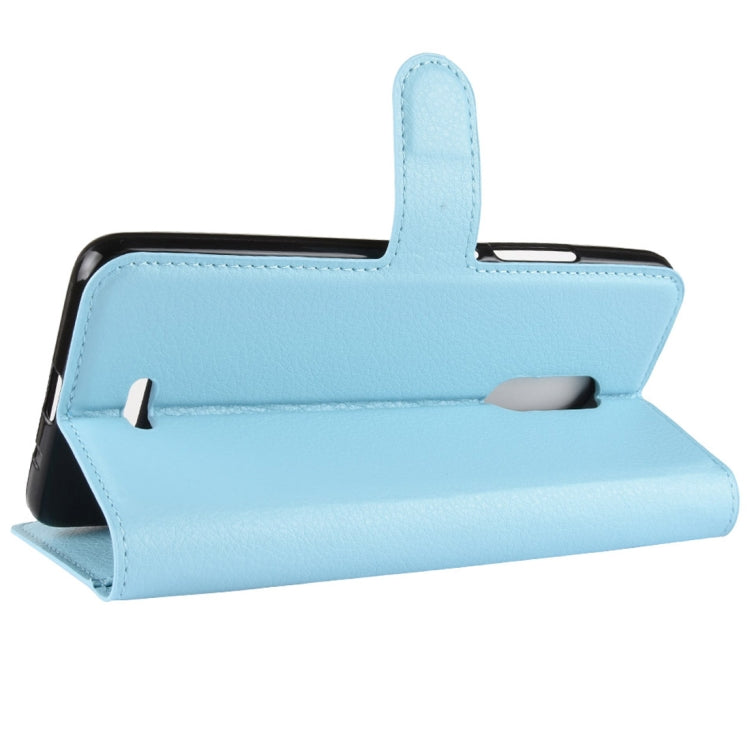 For Alcatel 3C Litchi Texture Horizontal Flip Leather Case with Wallet & Holder & Card Slots