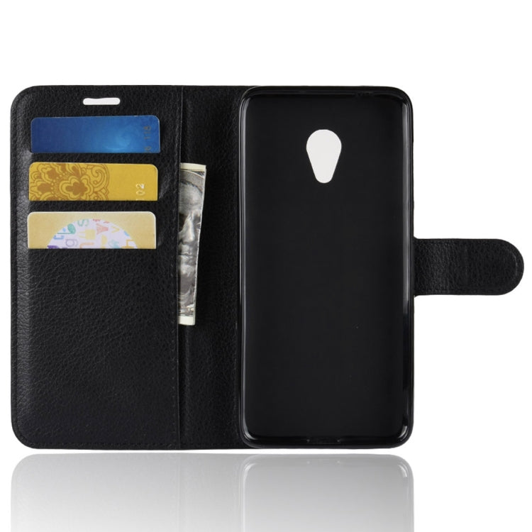 Litchi Texture Horizontal Flip Leather Case for Alcatel 1X, with Wallet & Holder & Card Slots