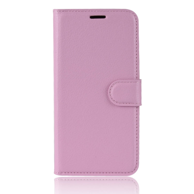 Litchi Texture Horizontal Flip Leather Case for Alcatel 1X, with Wallet & Holder & Card Slots