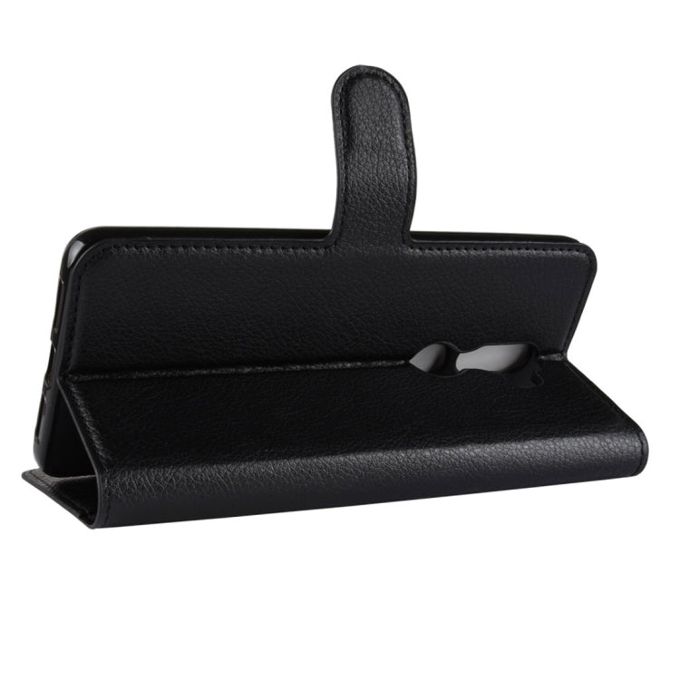 Litchi Texture Horizontal Flip Leather Case for Alcatel 3V, with Wallet & Holder & Card Slots