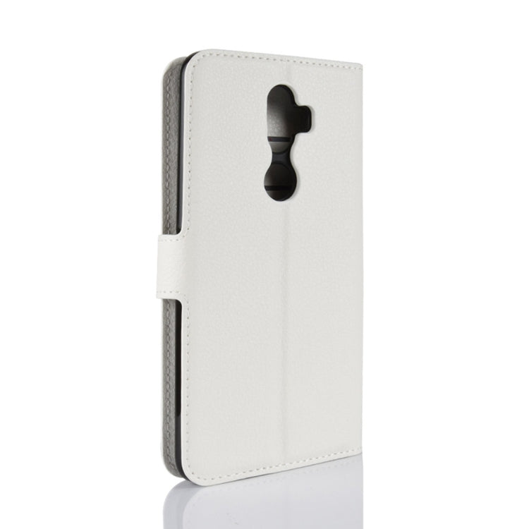 Litchi Texture Horizontal Flip Leather Case for Alcatel 3V, with Wallet & Holder & Card Slots