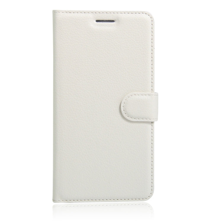 Litchi Texture Horizontal Flip Leather Case for Alcatel Pixi 4 6.0 (3G), with Wallet & Holder & Card Slots