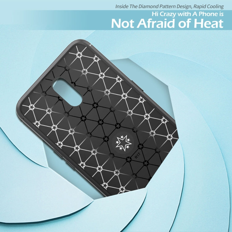 lenuo Shockproof TPU Case for One Plus 6T, with Invisible Holder