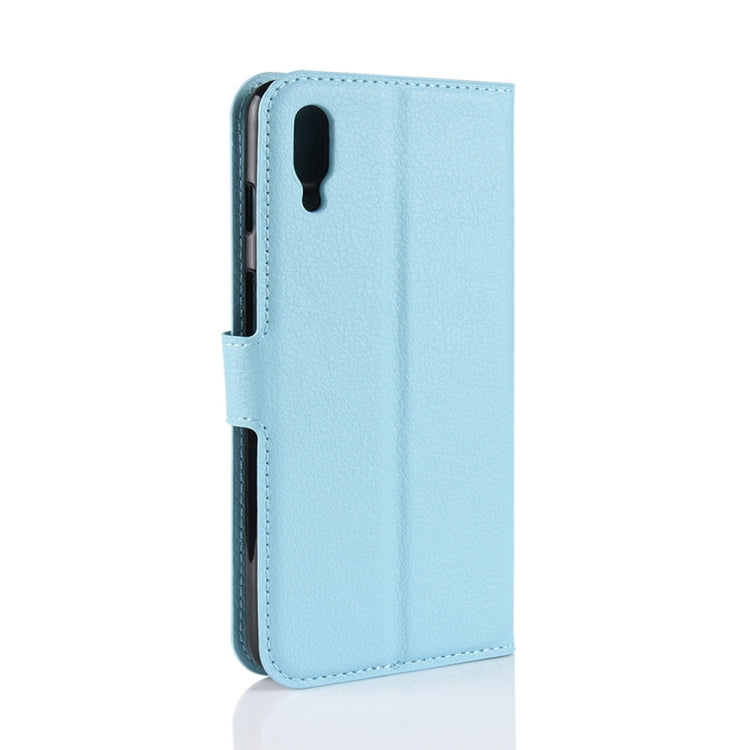 Litchi Texture Horizontal Flip Leather Case for Meizu Meilan E3, with Wallet & Holder & Card Slots
