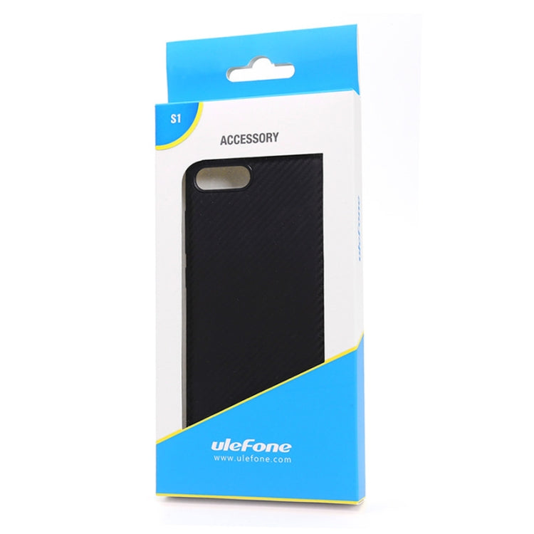 Original Carbon Fibre Texture TPU Protective Case for Ulefone S1(Black)
