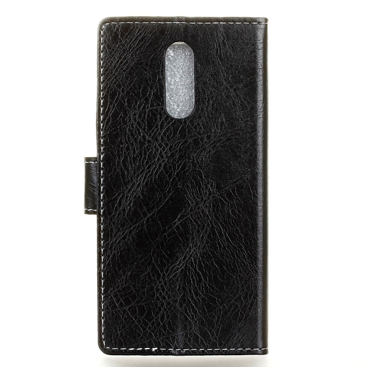 Retro Crazy Horse Texture Horizontal Flip Leather Case for Alcatel 1C, with Holder & Card Slots & Photo Frame