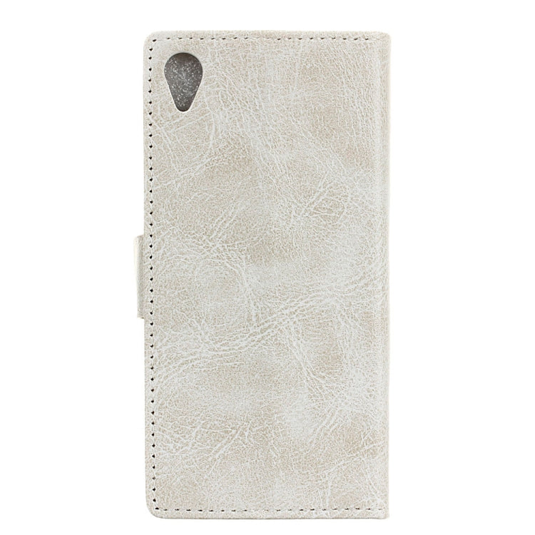 Retro Crazy Horse Texture Horizontal Flip Leather Case for Alcatel 1 / Vodafone Smart E9, with Holder & Card Slots & Photo Frame