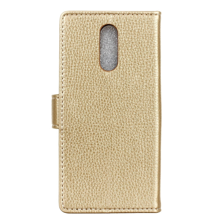 Litchi Texture Horizontal Flip Leather Case for Alcatel 1C, with Holder & Card Slots & Photo Frame