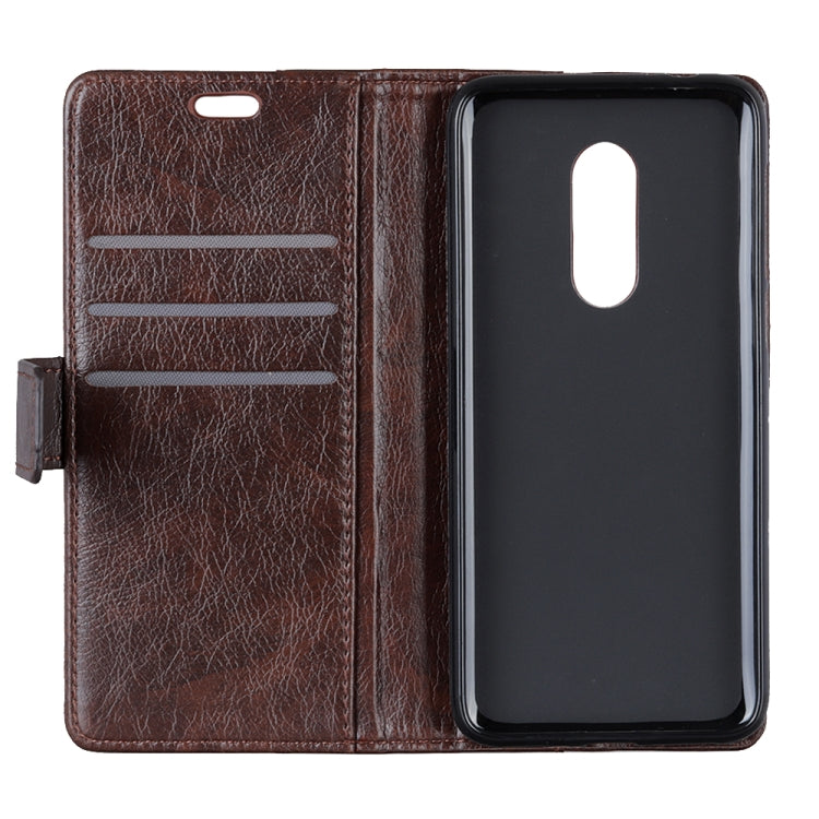 Copper Buckle Nappa Texture Horizontal Flip Leather Case for Alcatel 1C, with Holder & Card Slots & Wallet