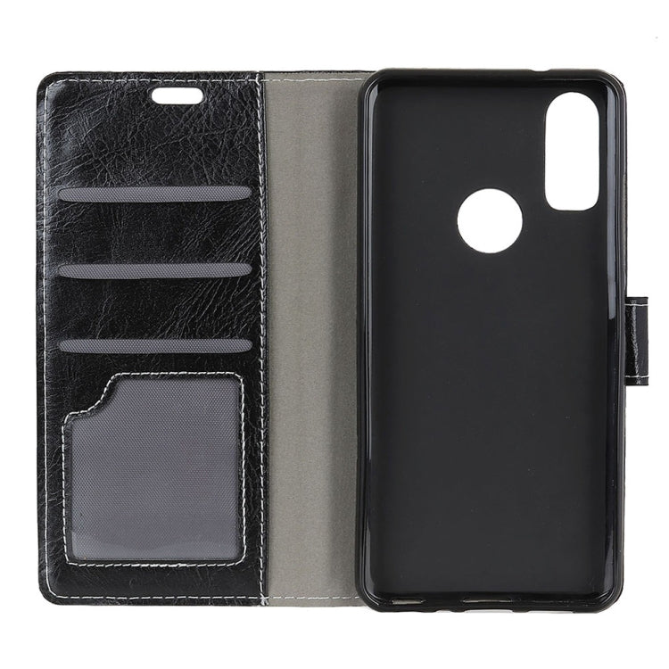 Retro Crazy Horse Texture Horizontal Flip Leather Case for BQ Aquaris X2 / X2 Pro, with Holder & Card Slots & Wallet & Photo Frame