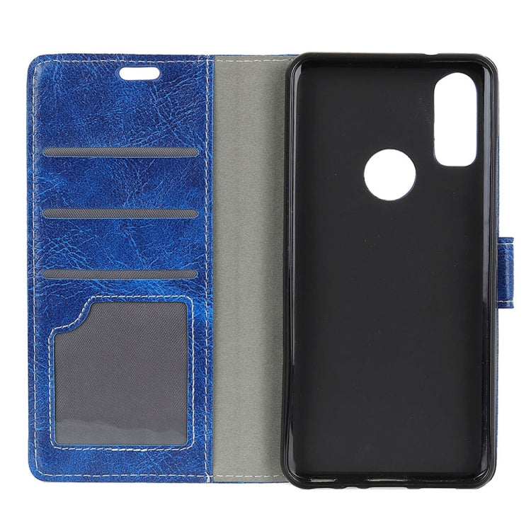 Retro Crazy Horse Texture Horizontal Flip Leather Case for BQ Aquaris X2 / X2 Pro, with Holder & Card Slots & Wallet & Photo Frame
