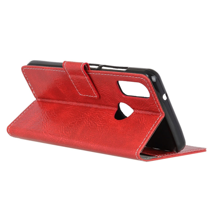 Retro Crazy Horse Texture Horizontal Flip Leather Case for BQ Aquaris X2 / X2 Pro, with Holder & Card Slots & Wallet & Photo Frame