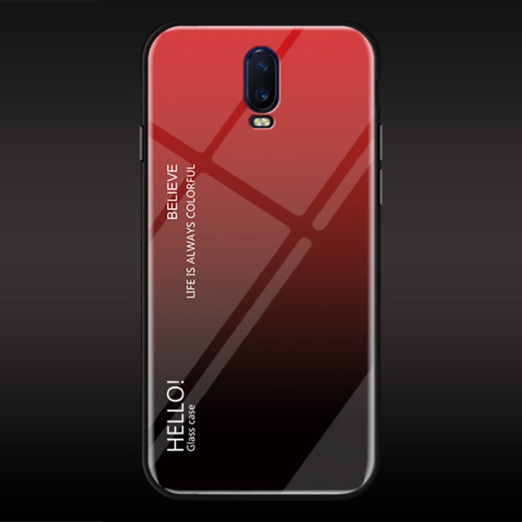 Gradient Color Glass Case for OnePlus 6T