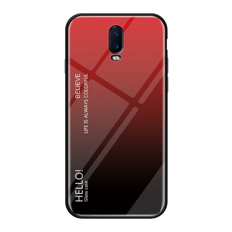 Gradient Color Glass Case for OnePlus 6T