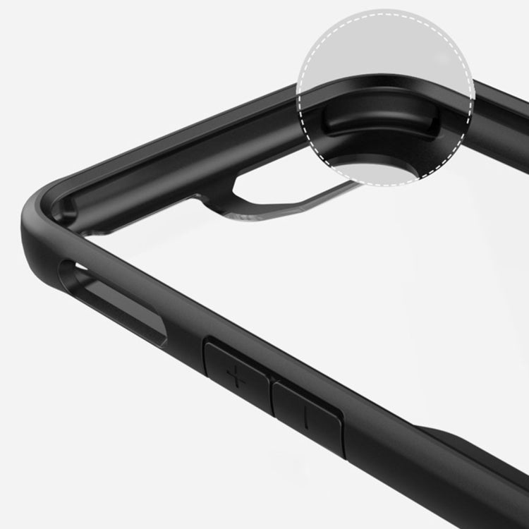 For OnePlus 5 Transparent PC + TPU Full Coverage Shockproof Protective Back Case(Grey)