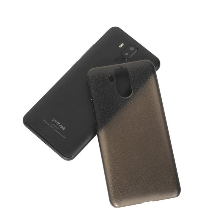 OCUBE for Vernee X (MPH0150) Lichi Texture PC Protective Back Cover Case(Grey)