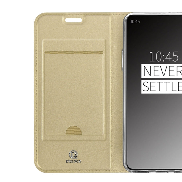 DZGOGO ISKIN Series Slight Frosted PU+ TPU Case for Oneplus 7 Pro