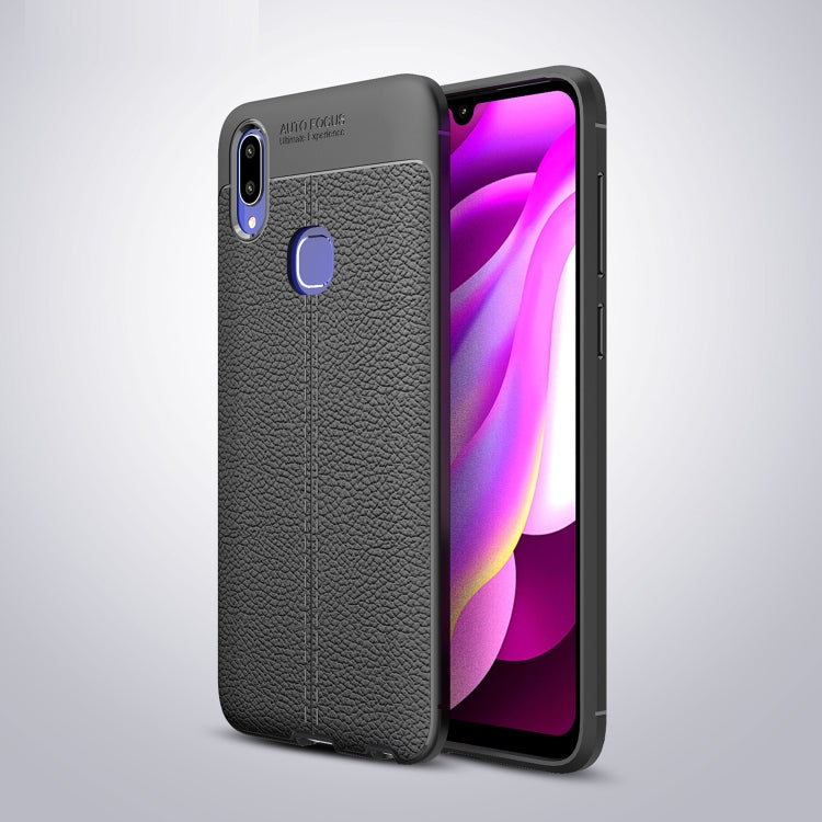 Litchi Texture TPU Shockproof Case for vivo V11i