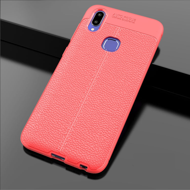 Litchi Texture TPU Shockproof Case for vivo V11i