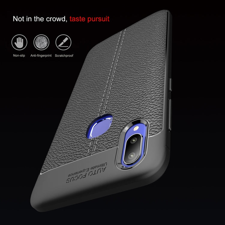 Litchi Texture TPU Shockproof Case for vivo V11i