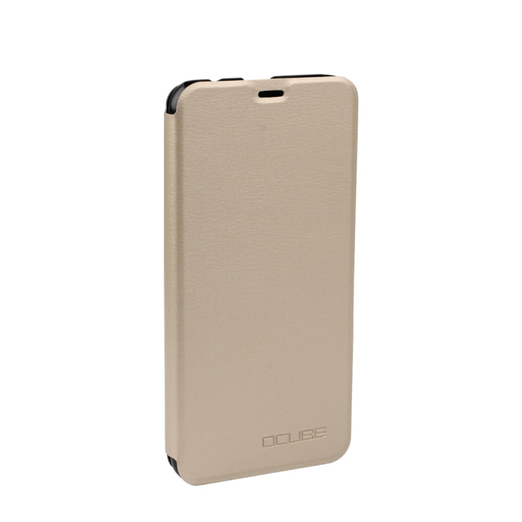 OCUBE Spring Texture Horizontal Flip Leather Case for Oukitel C12 / C12 Pro, with Holder