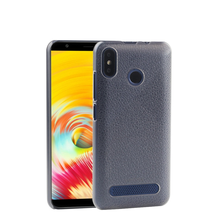 OCUBE Litchi Texture PC Protective Back Case for Vernee T3 Pro