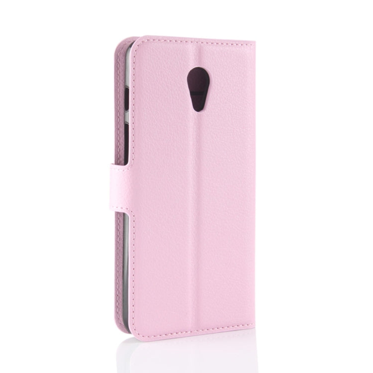 For Meizu Meilan M6s PU + TPU Litchi Texture Horizontal Flip Leather Case with Wallet & Holder & Card Slots