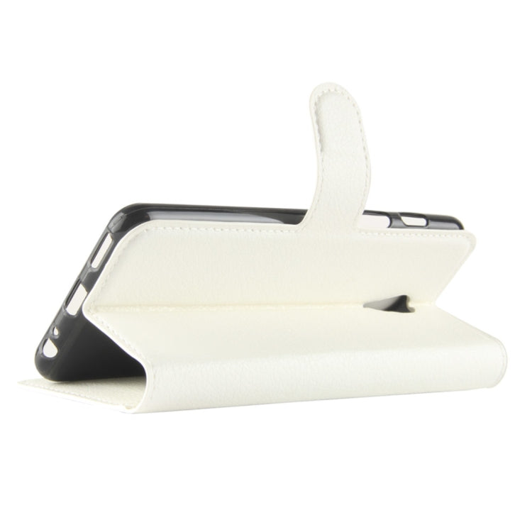 For Meizu Meilan M6s PU + TPU Litchi Texture Horizontal Flip Leather Case with Wallet & Holder & Card Slots