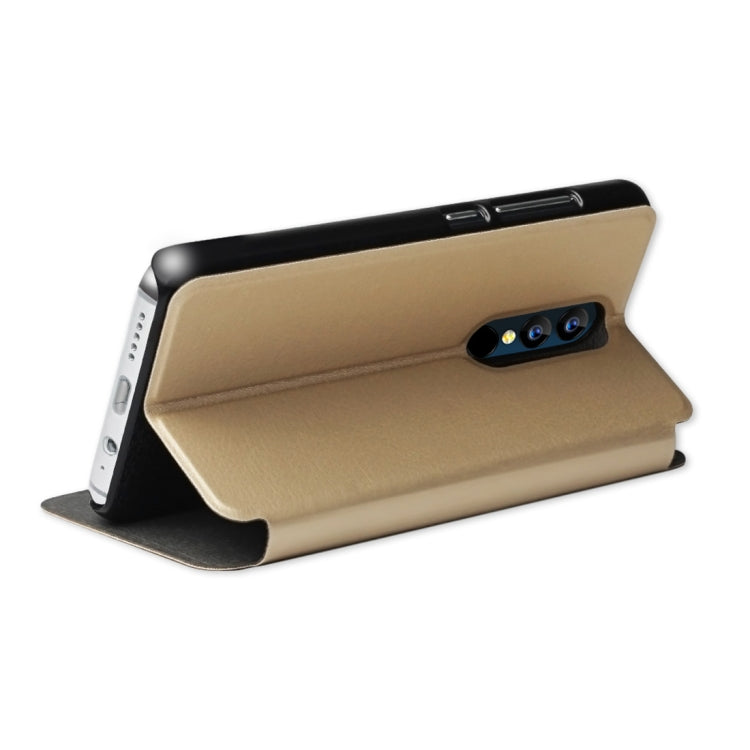 OCUBE Spring Texture Horizontal Flip Leather Case for UMIDIGI A1 Pro, with Holder