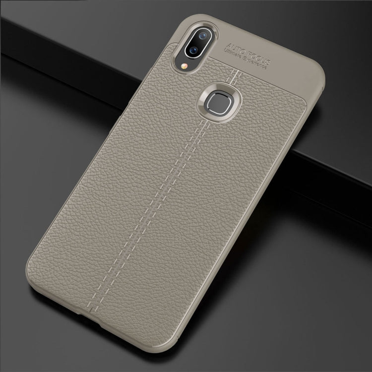 Litchi Texture TPU Protective Case for Vivo X21i