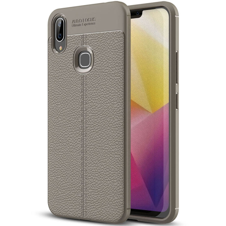 Litchi Texture TPU Protective Case for Vivo X21i
