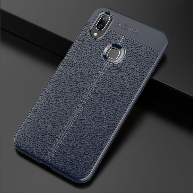 Litchi Texture TPU Protective Case for Vivo X21i