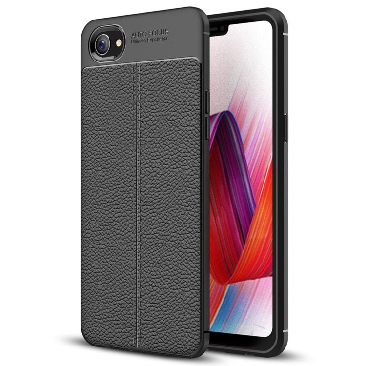 Litchi Texture TPU Protective Case for OPPO Realme 1