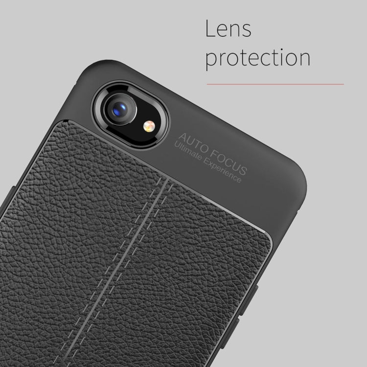 Litchi Texture TPU Protective Case for OPPO Realme 1