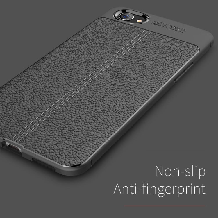 Litchi Texture TPU Protective Case for OPPO Realme 1