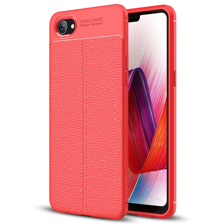 Litchi Texture TPU Protective Case for OPPO Realme 1