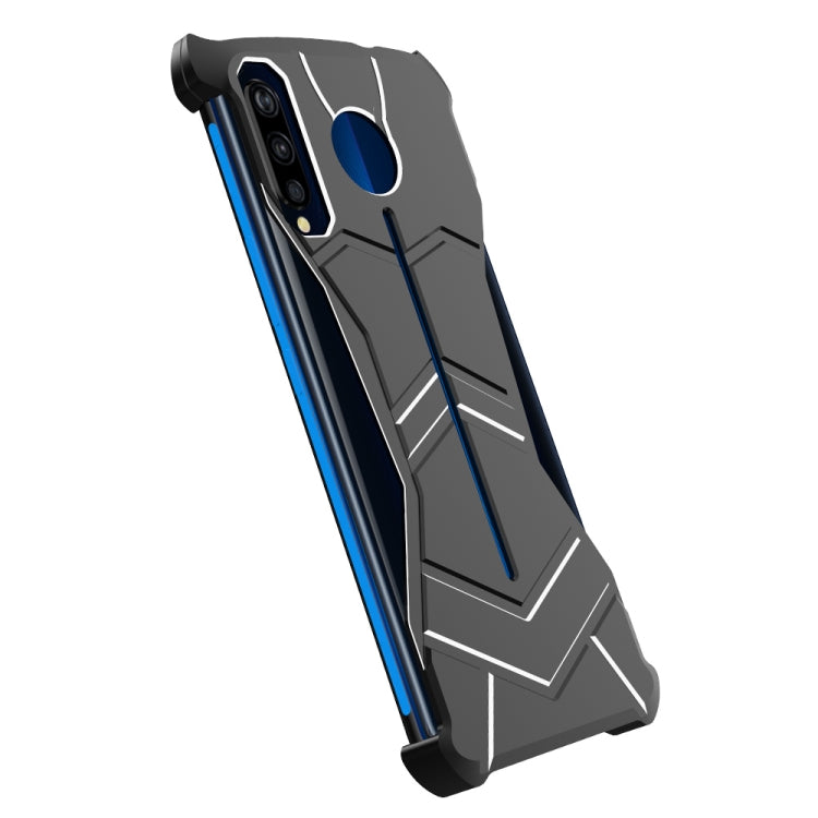 R-JUST Magnet Adsorption Metal Polished Texture Phone Case for VIVO iQOO (Black)