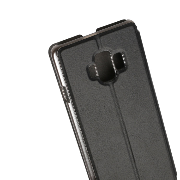 OCUBE for VKworld S8 (MPH1956) Spring Texture Horizontal Flip Leather Case with Holder (Black)