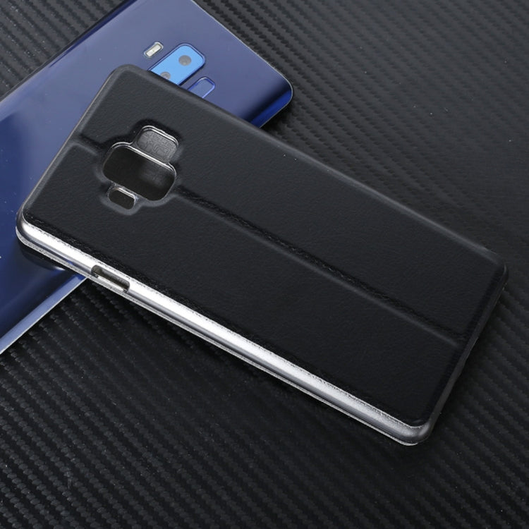 OCUBE for VKworld S8 (MPH1956) Spring Texture Horizontal Flip Leather Case with Holder (Black)