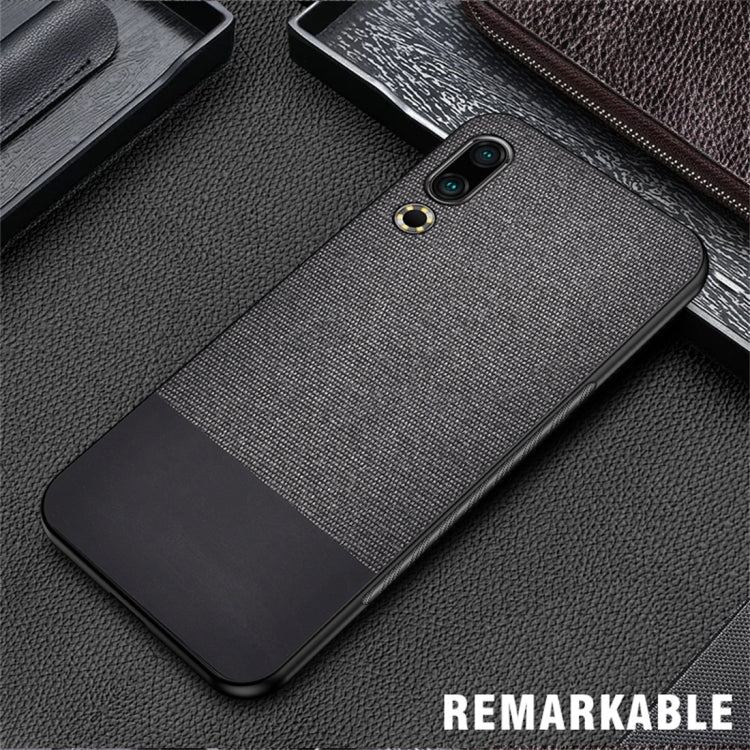 Shockproof Splicing PU + Cloth Protective Case for Meizu 16S
