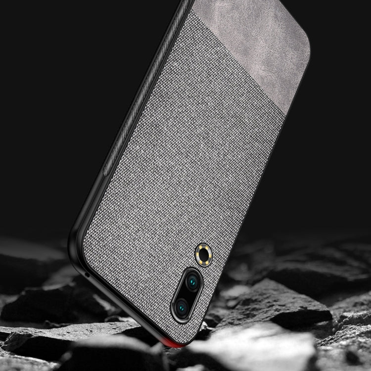 Shockproof Splicing PU + Cloth Protective Case for Meizu 16S