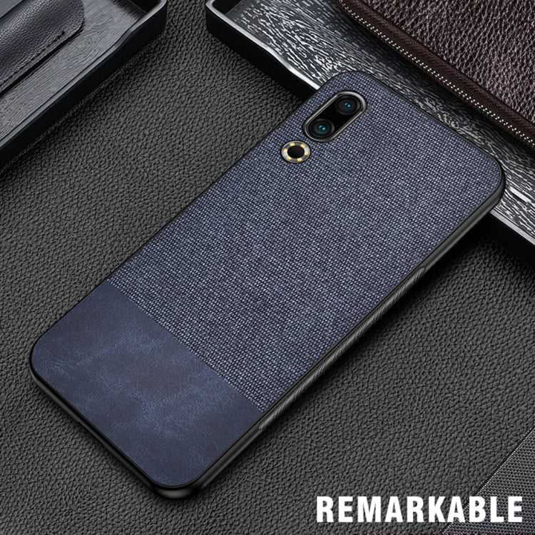 Shockproof Splicing PU + Cloth Protective Case for Meizu 16S