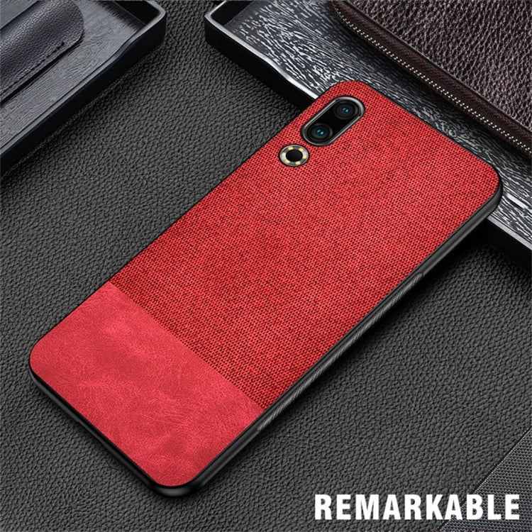 Shockproof Splicing PU + Cloth Protective Case for Meizu 16S