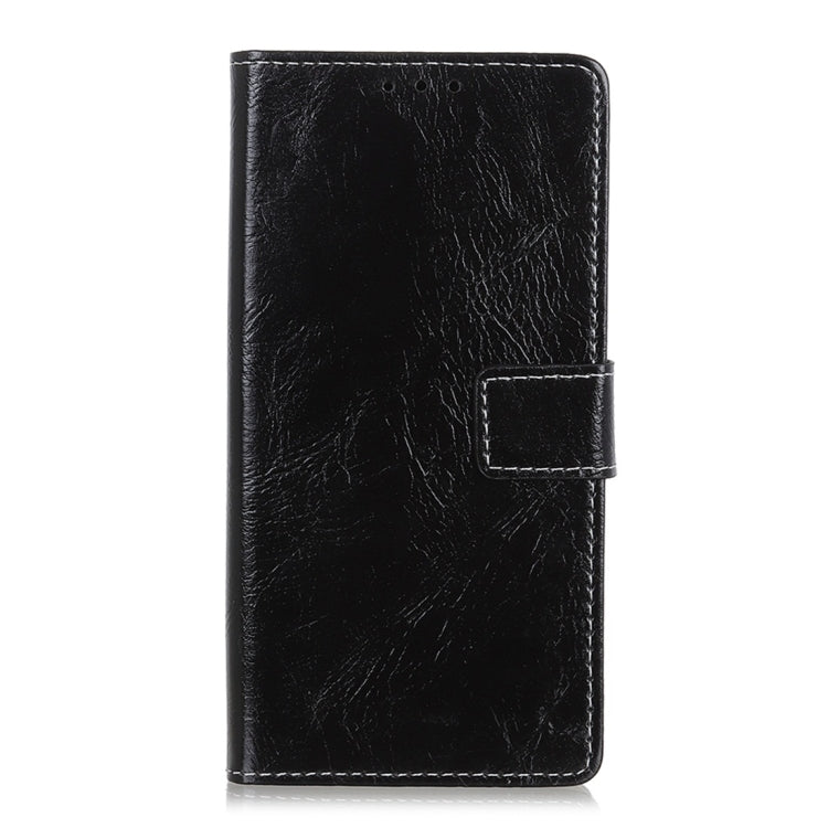 Retro Crazy Horse Texture Horizontal Flip Leather Case for OnePlus 7, with Holder & Card Slots & Wallet & Photo Frame